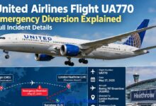 United Airlines Flight UA770 Emergency Diversion